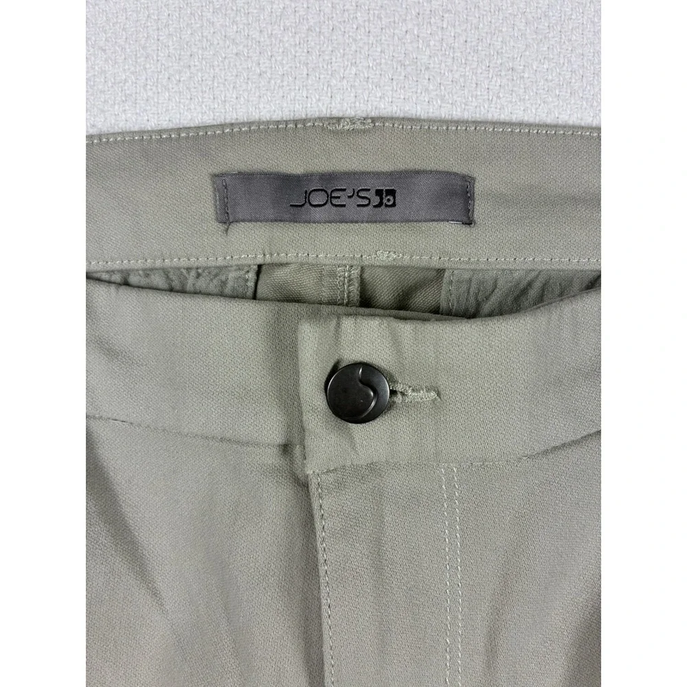 Joe's Jeans Trouser Short Abalone Green Minimalist Preppy 34